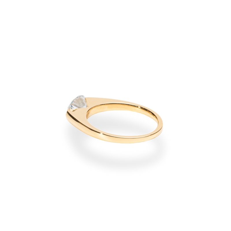 Facet 1ct Oval Ring - PRMAL