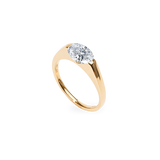 Facet 1ct Oval Ring