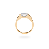 Facet 1ct Emerald Ring