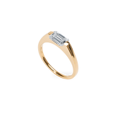 Facet 1ct Emerald Ring