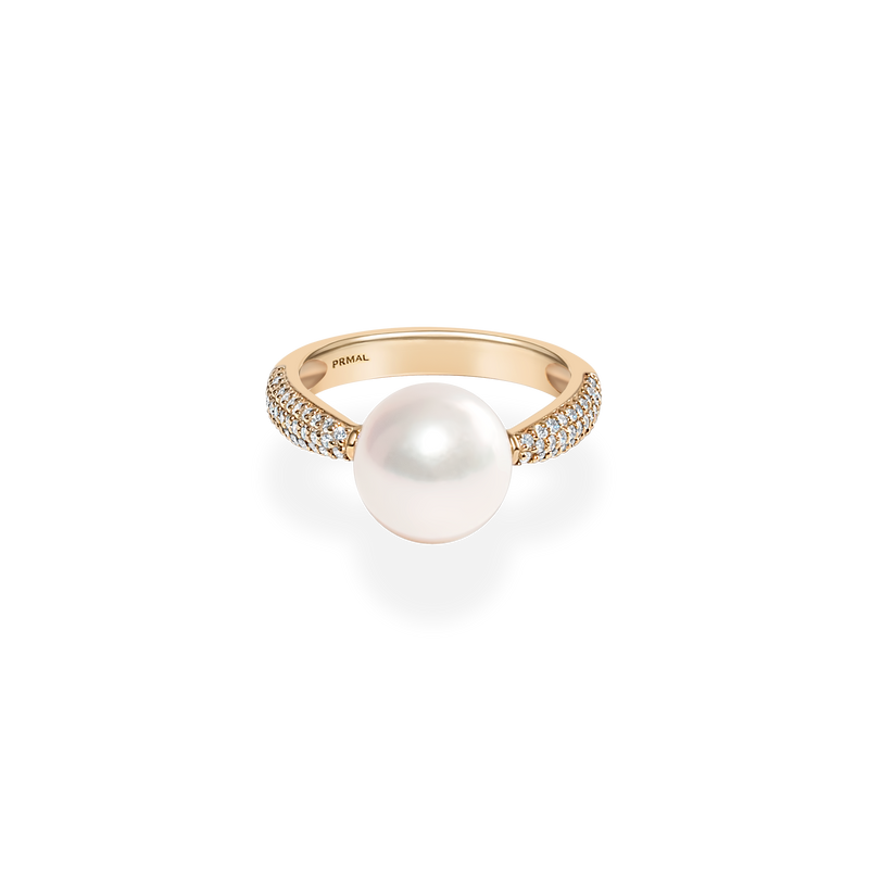 Pearl Oval Dome Ring - PRMAL Pearl Oval Dome Ring - PRMAL