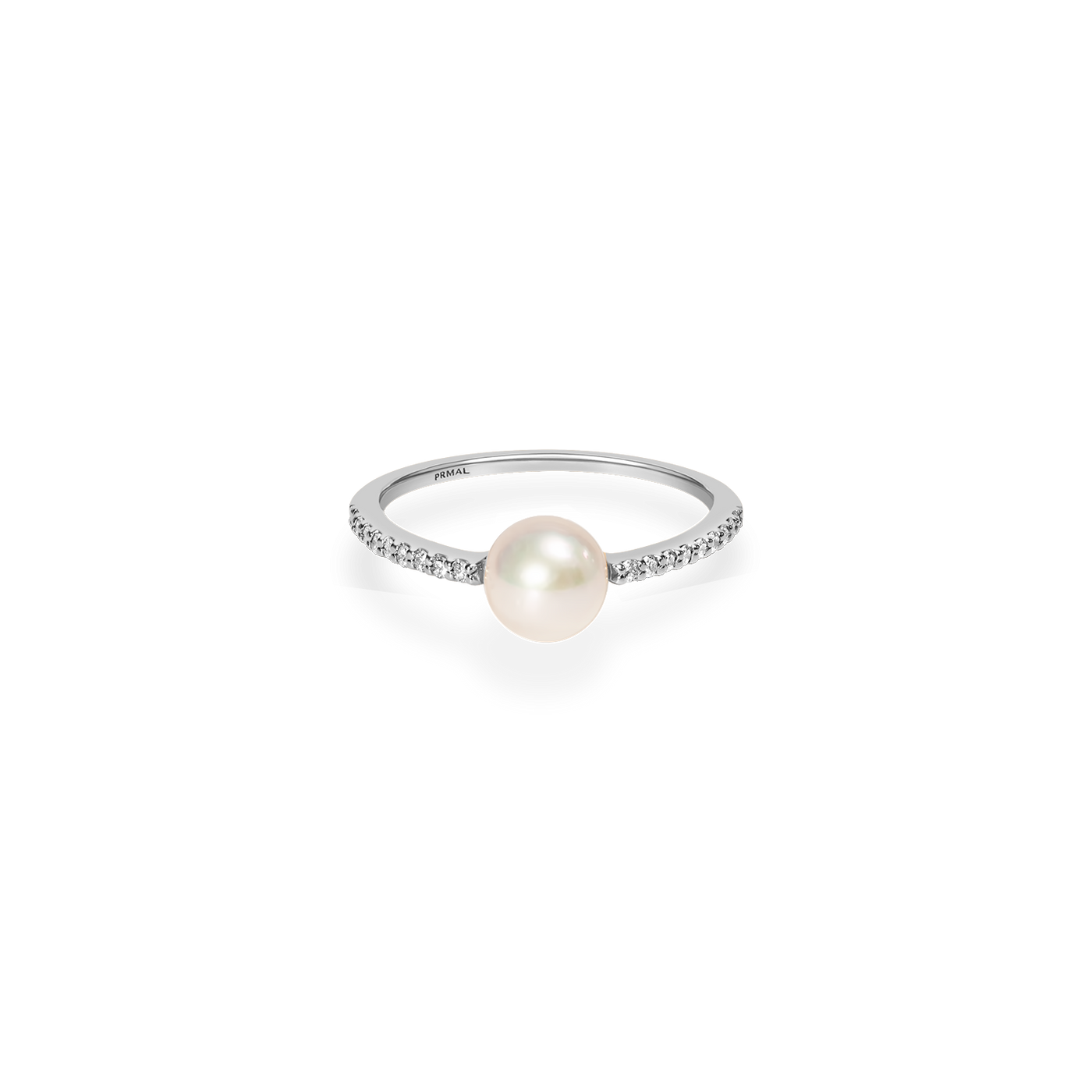 Petite Pearl Oval Ring - PRMAL