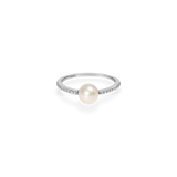 Petite Pearl Oval Ring - PRMAL
