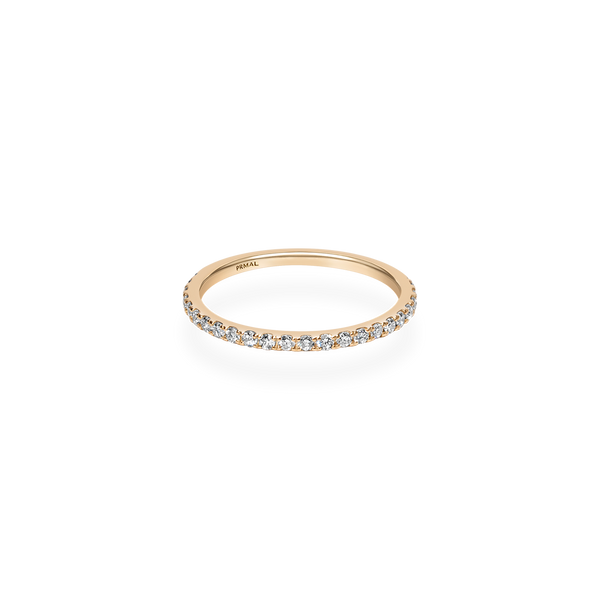 Classic Pave Diamond Ring - PRMAL