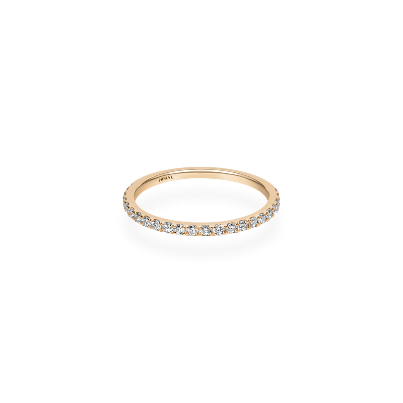 Classic Pave Diamond Ring - PRMAL