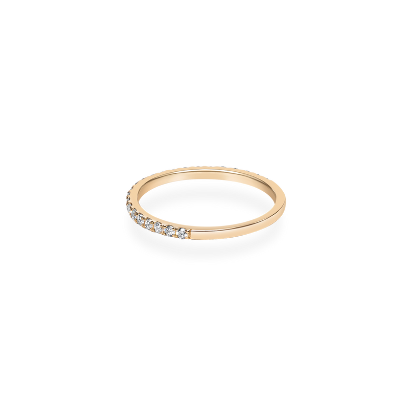 Classic Pave Diamond Ring - PRMAL