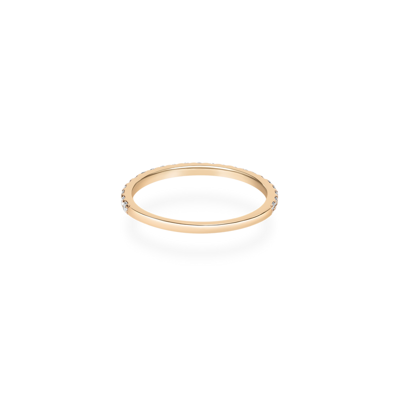 Classic Pave Diamond Ring - PRMAL