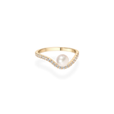 Pearl Wave Ring - PRMAL