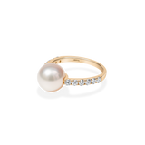 Pearl Oval Bold Ring - PRMAL