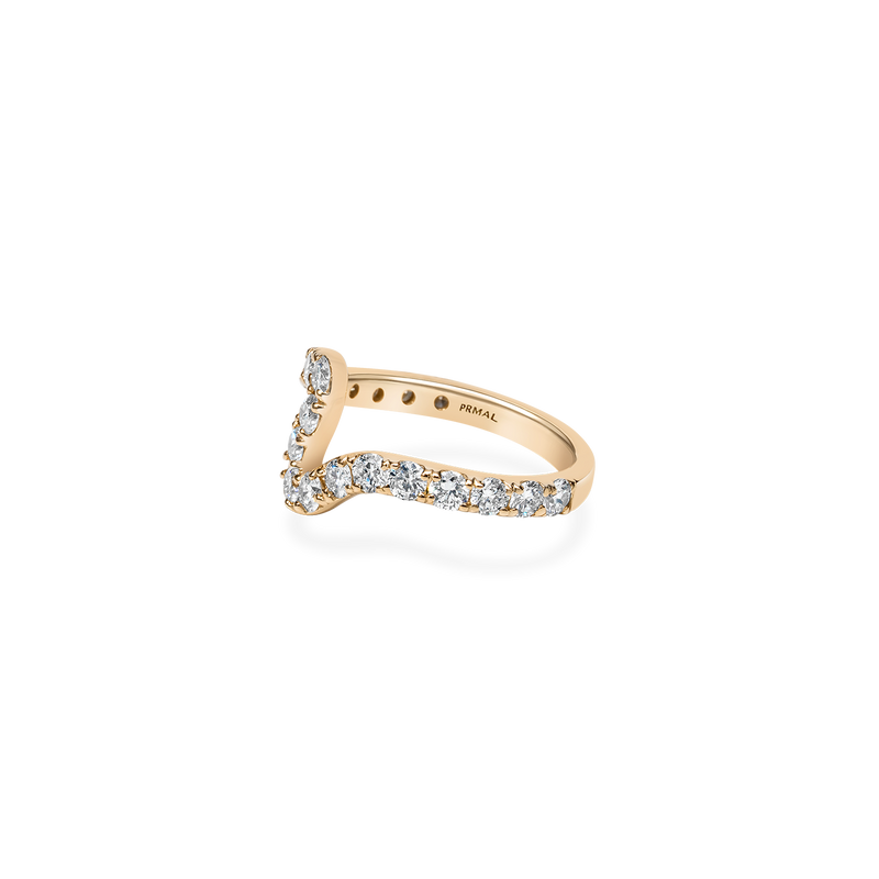Sync Wave Pinky Ring - PRMAL
