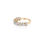 Oval Half Eternity Ring - PRMAL