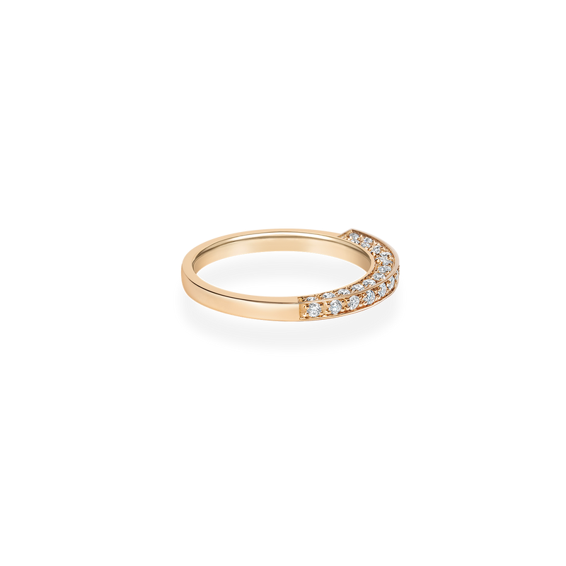 Glacier Arc Pave Ring - PRMAL