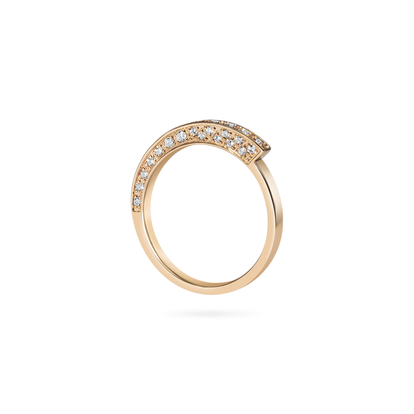 Glacier Arc Pave Ring - PRMAL