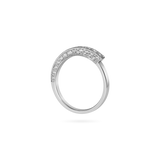 Glacier Arc Pave Ring