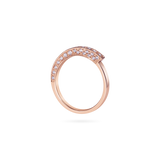 Glacier Arc Pave Ring