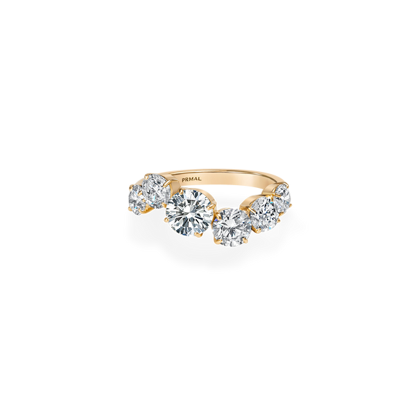 Infinity Wave Diamond Ring - PRMAL