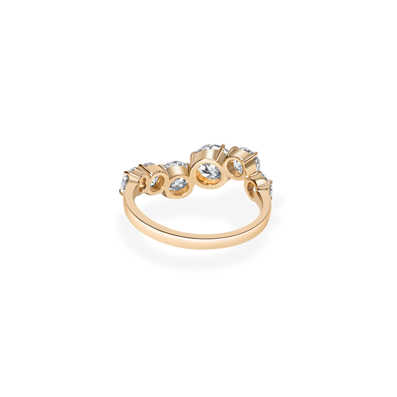 Infinity Wave Diamond Ring - PRMAL