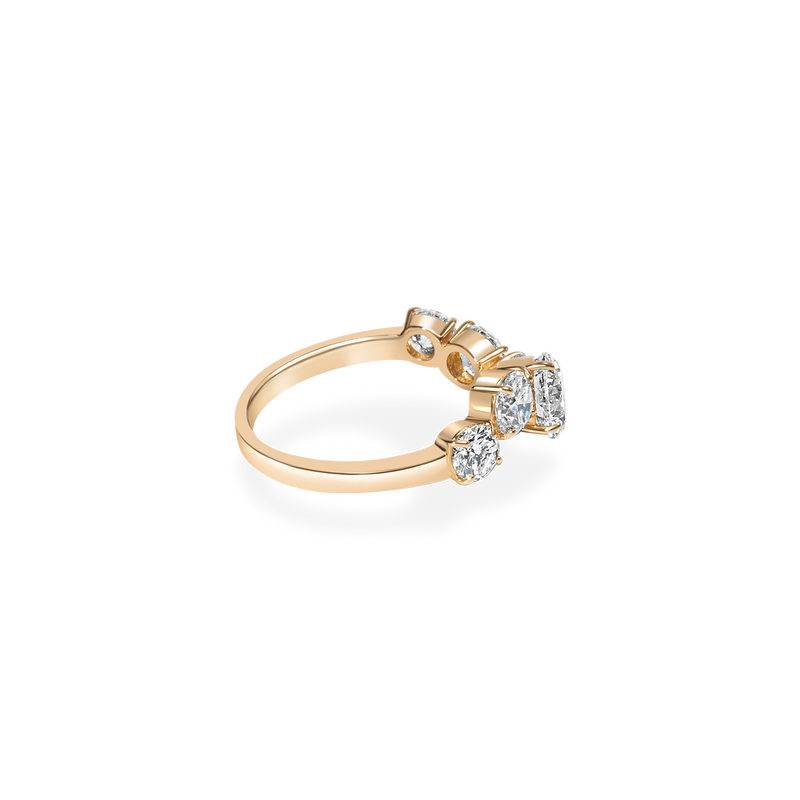 Infinity Wave Diamond Ring - PRMAL