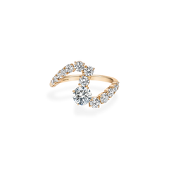 Infinity Massive Wave Diamond Ring - PRMAL