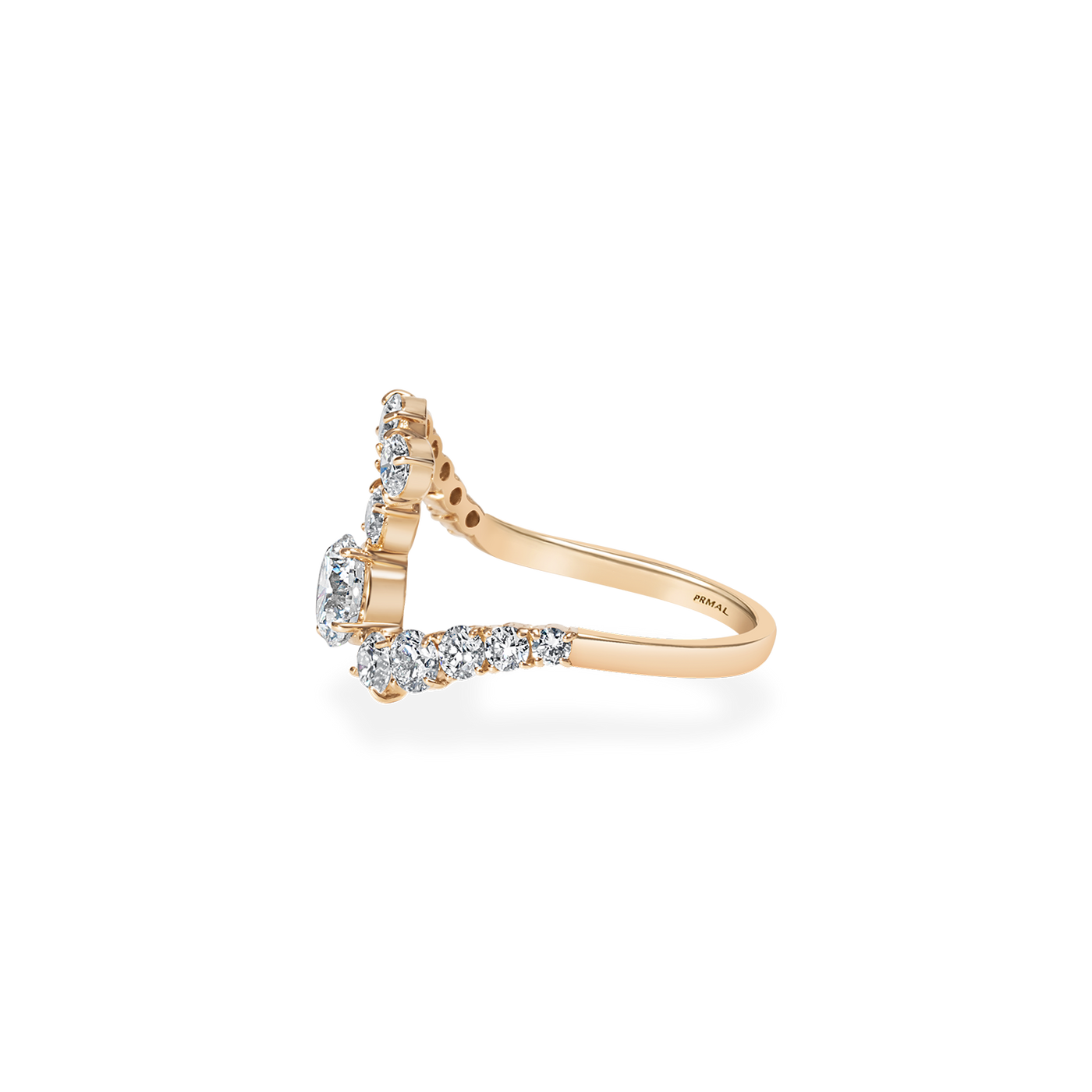 Infinity Massive Wave Diamond Ring - PRMAL