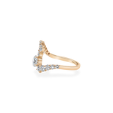 Infinity Massive Wave Diamond Ring - PRMAL