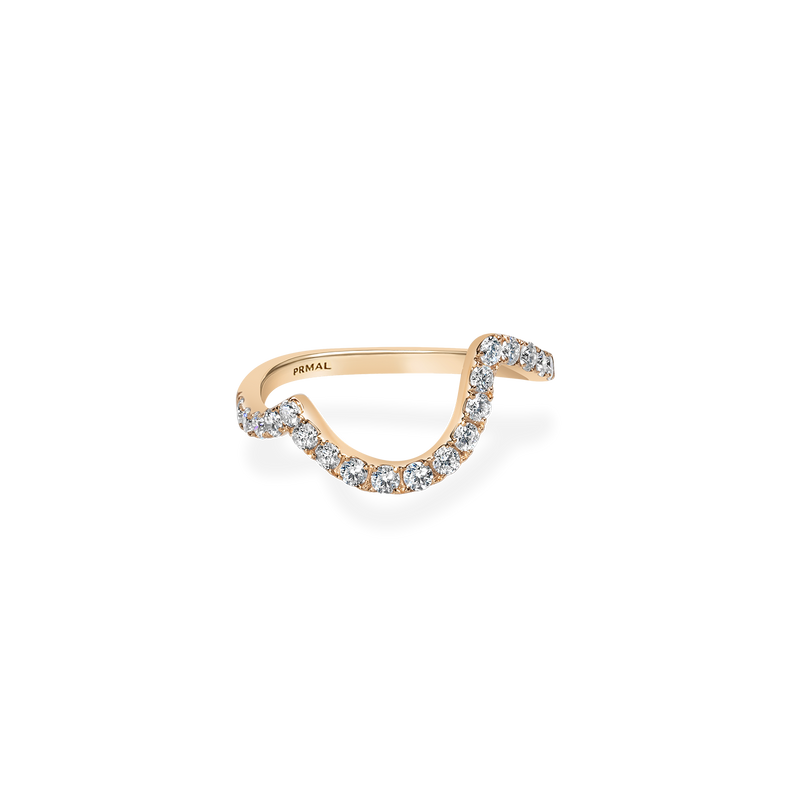 Cross Wave Ring - PRMAL