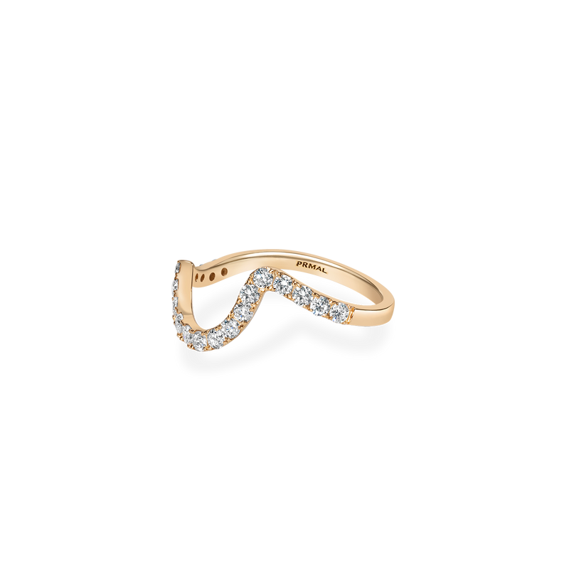 Cross Wave Ring - PRMAL
