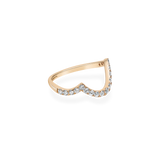 Cross Wave Ring - PRMAL