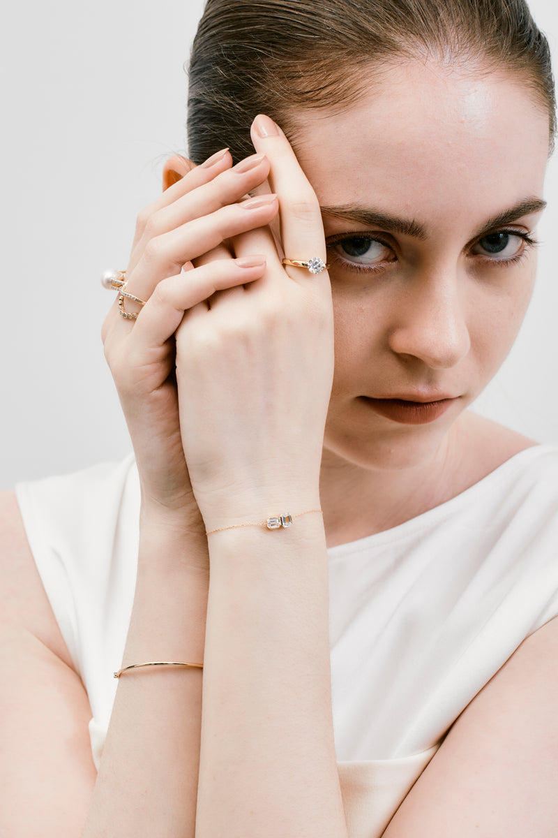 Emerald Duo Bracelet - PRMAL