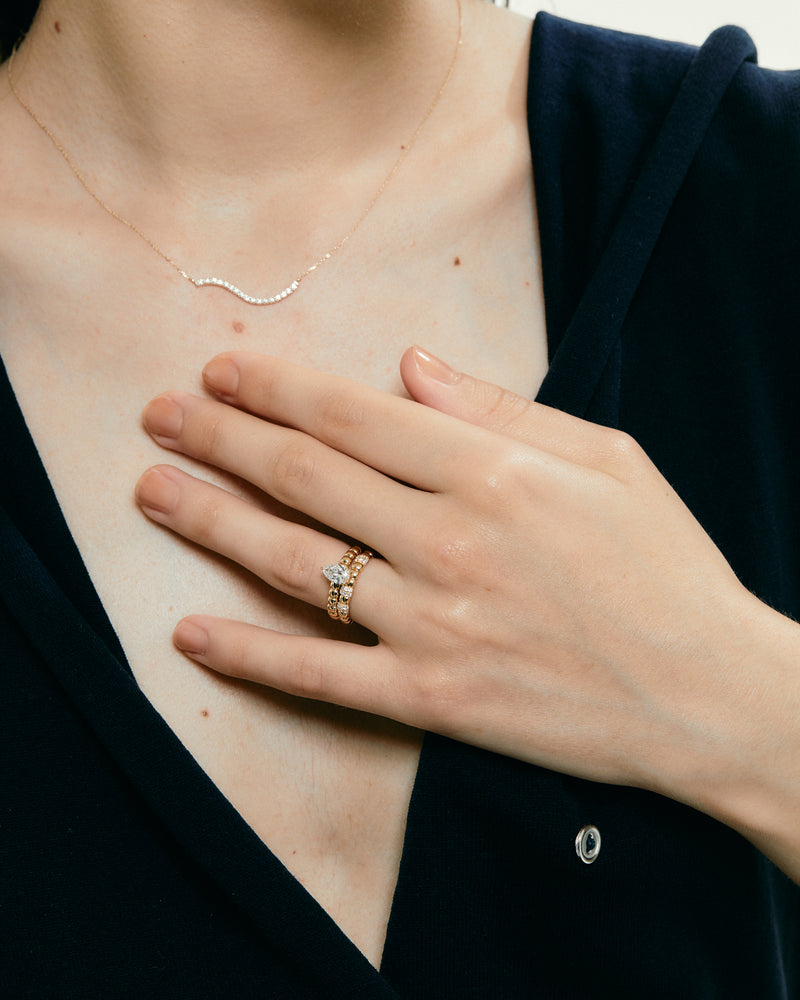 Pula Puff Pave Ring - PRMAL