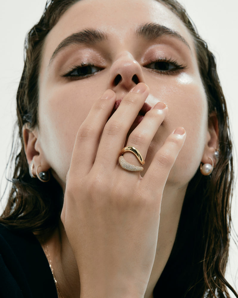 Wave Dome Ring - PRMAL
