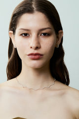 Trace Wave Eternity Choker Necklace - PRMAL