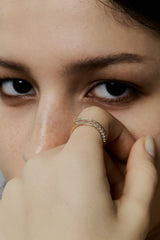 Glacier Arc Pave Ring - PRMAL