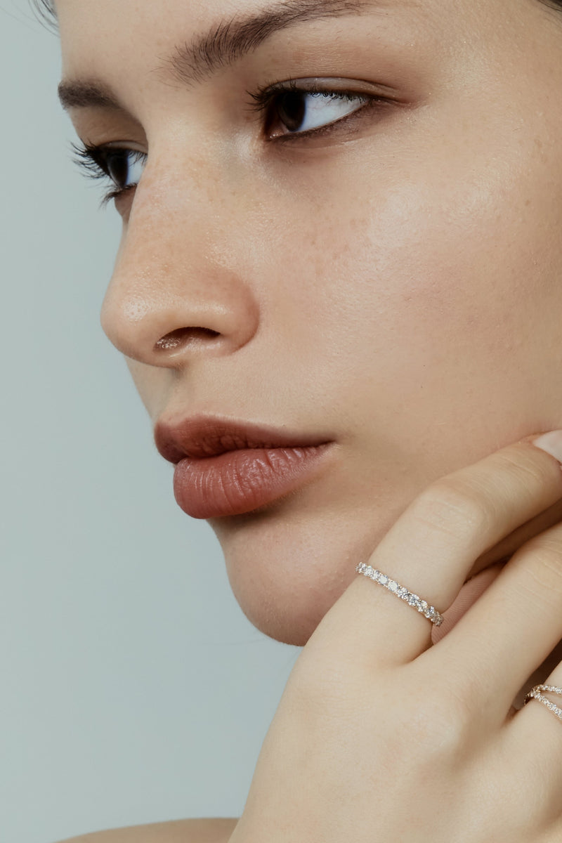 Bold Pave Diamond Ring - PRMAL