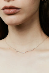 Trace Wave Trio Necklace - PRMAL