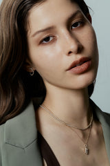 Bubble Circle Earring M - PRMAL