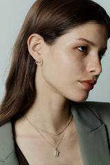 Bubble Circle Earring M - PRMAL