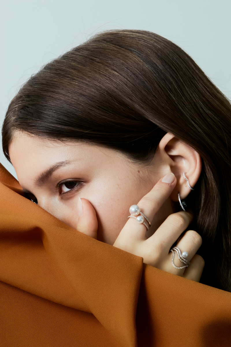 Pearl Wave Ring - PRMAL
