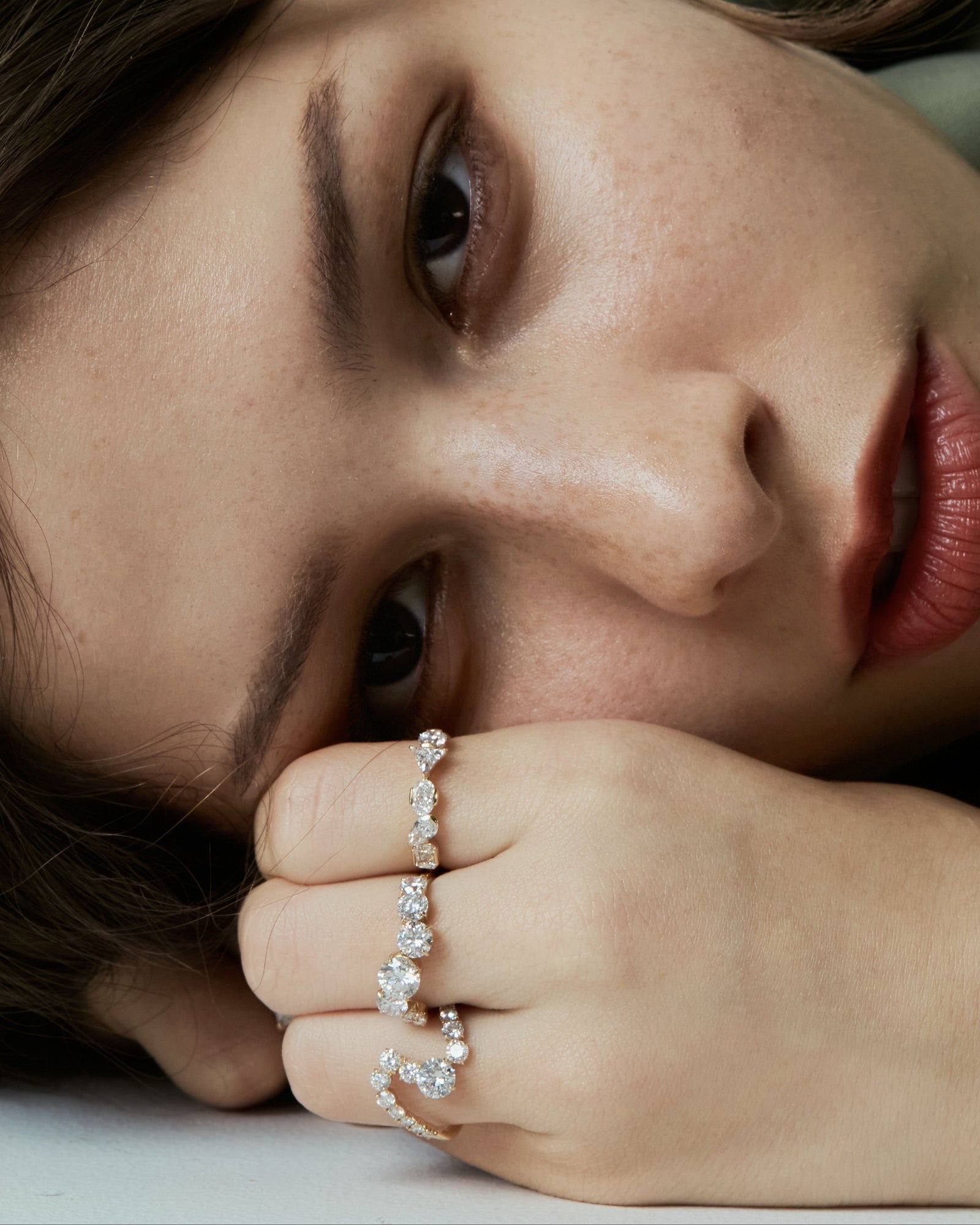 Infinity Massive Wave Diamond Ring - PRMAL