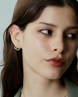 Bubble Circle Earring M - PRMAL