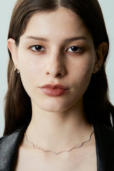 Trace Wave Eternity Choker Necklace - PRMAL