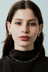 Trace Wave Eternity Choker Necklace - PRMAL