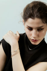 Trace Wave Solo Necklace - PRMAL