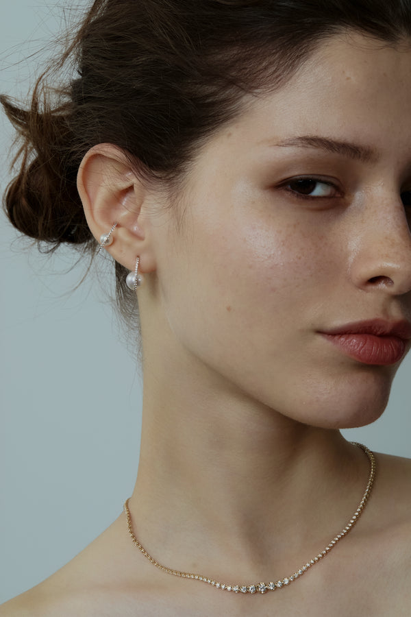 Gravity Tennis Necklace - PRMAL
