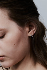 Frost Pear Stud Earring - PRMAL