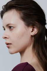Frost Pear Stud Earring - PRMAL
