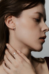 Frost Pear Stud Earring - PRMAL