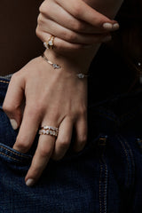 Marquise Half Eternity Ring - PRMAL