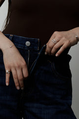 Oval Half Eternity Ring - PRMAL