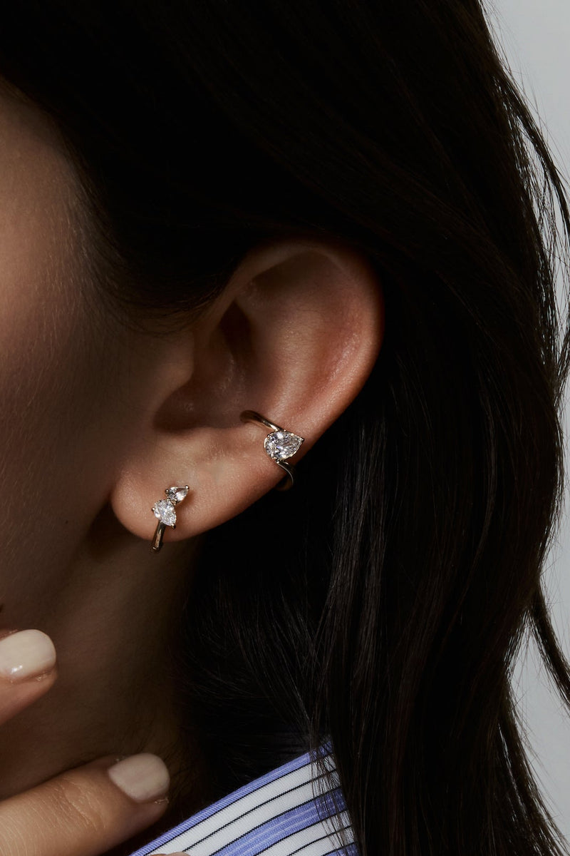 Pear Wave Ear Cuff - PRMAL